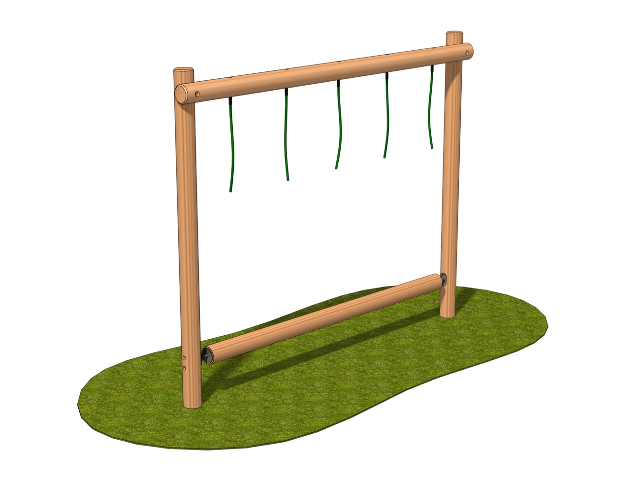 Log Roll With Drop Rope